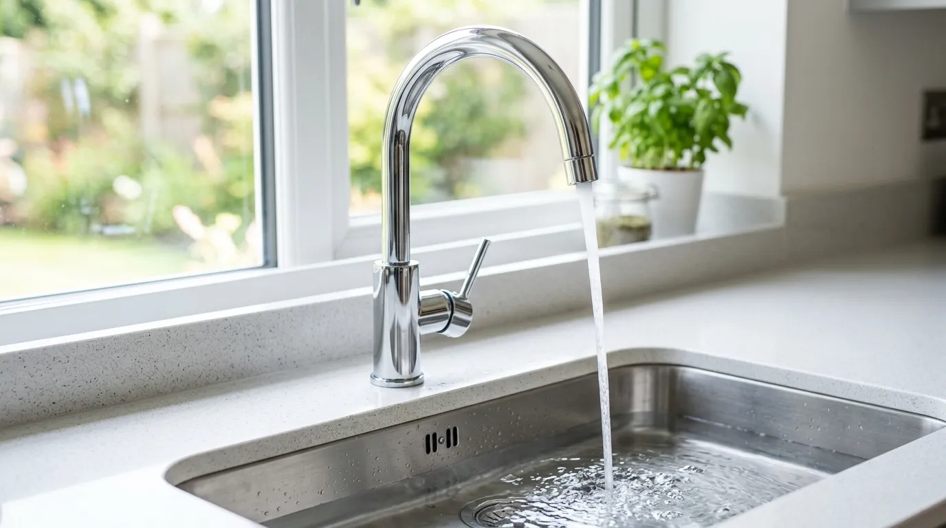 Local Plumbing Master Pros same day plumber fixing a faucet in Corinth, TX