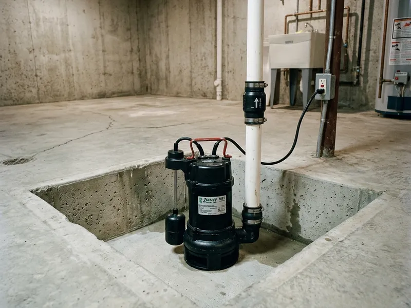 Sump Pump Installation Plumber in Corinth, TX
